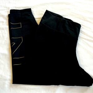 DKNY Sport Black Stretch Leggings